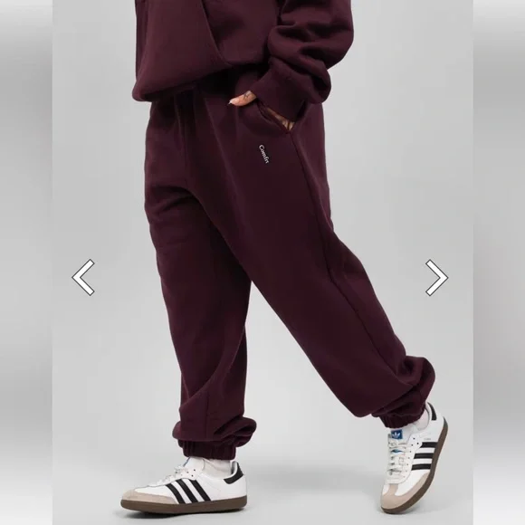 COMFRT  Maroon sweatset - Picture 4 of 8